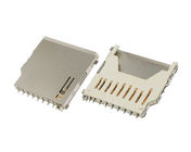 Καλυμμένος χρυσός κάτοχος καρτών μικροϋπολογιστών SD, πλήρης συνδετήρας καρτών μνήμης χαλκού μακρύς SD