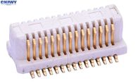 Κάθετος πίνακας PCB 30PIN για να επιβιβαστεί στο μπεζ υλικό χαλκού φωσφόρων βάθρων συνδετήρων