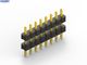10 Pins 2.54 Mm Pitch Male Pin Header Connector Contact Resistance 20mΩ Max