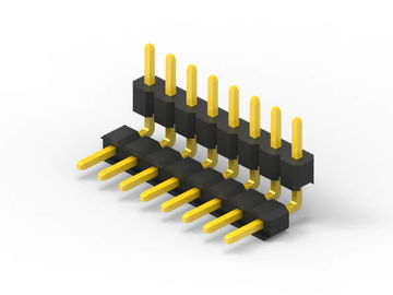 Συνδετήρας Πιν Pcb 2.0mm Pitch, Λευκό μονοροχιακό συνδετήρα επικεφαλής