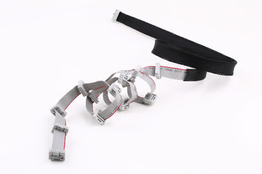 FCC 16 πινς Flat Ribbon Cable Assembly με υλικό 2.54mm IDC Socket RoHs