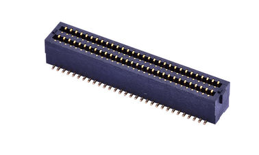 Διπλή σειρά PCB Board To Board Connector 0,8mm Ψηλή αντίσταση μόνωσης του μητρικού καθίσματος