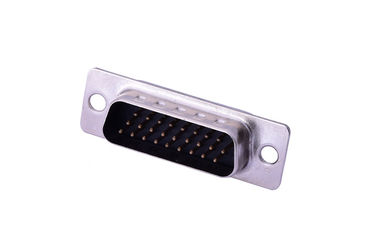 Τρεις σειρές Db 26 Pin Connector, 180 μοίρες D Sub Male Connector.