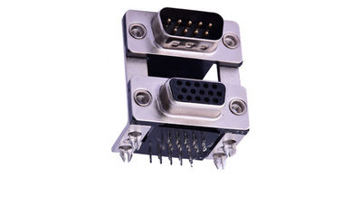 Γυναικείο D Sub Connector 9PIN Συνδυασμός δημόσιων καθισμάτων