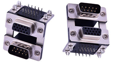 Γυναικείο D Sub Connector 9PIN Συνδυασμός δημόσιων καθισμάτων