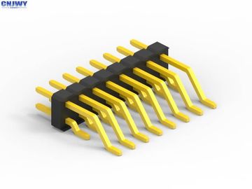 2.54mm Pitch Press Fit Συνδέτης PCB, διπλή σειρά ηλεκτρική πηγή Pin Header