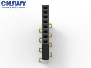 PCB Break Away Γυναικεία κεφαλιά, 2,54 mm Γυναικεία κεφαλιά Αντίσταση επαφής 20mΩ Max