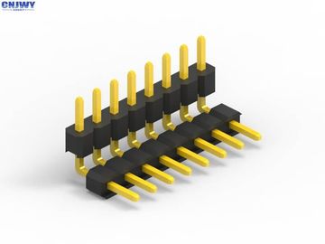 Συνδετήρας Πιν Pcb 2.0mm Pitch, Λευκό μονοροχιακό συνδετήρα επικεφαλής