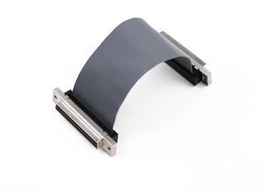 SCSI θηλυκό καλώδιο λωρίδας 1,27 mm, προστατευμένο 34 πιν επίπεδο καλώδιο λωρίδας