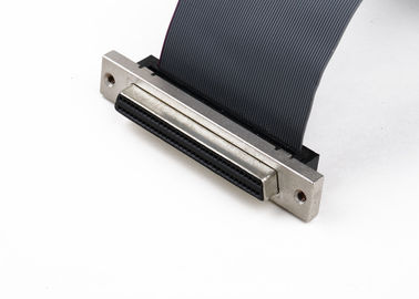 SCSI θηλυκό καλώδιο λωρίδας 1,27 mm, προστατευμένο 34 πιν επίπεδο καλώδιο λωρίδας