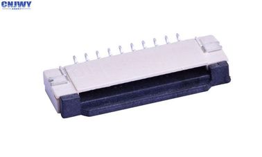 Οριζόντιος συνδετήρας καλωδίου FPC 1.0 mm για ηλεκτρονικό εξοπλισμό