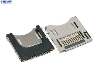 Αυτοφόρτωτο 11 PIN Micro SD Card Connector 5000 κύκλοι