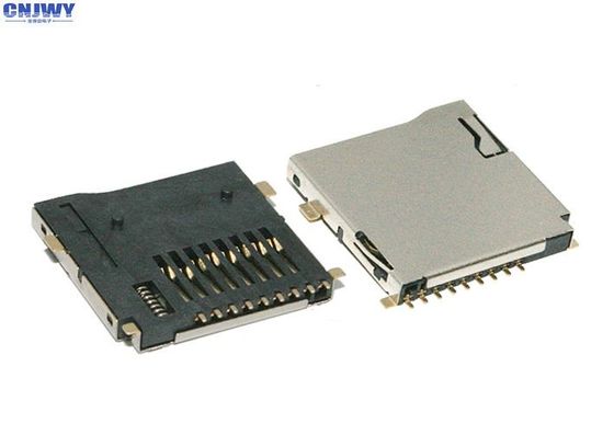 TF Εξωτερική συγκόλληση Micro SD Card ConnectorHolder 9 PIN Τέσσερα πόδια Self Shell Type