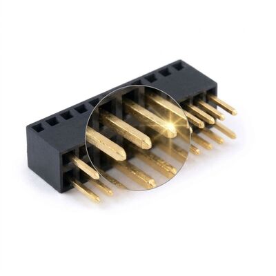 Υποδοχή 2,54 mm Pitch High Current 5A Θηλυκή κεφαλίδα διπλής επαφής Υποδοχή PCB Power