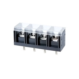 CE 10.0mm Pitch Terminal Block Connector PCB Barrier 1*05P PBT με κάλυψη προστασίας
