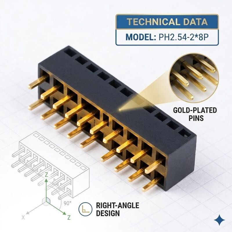 1.27mm Pitch Ενιαία Σειρά SMT Θηλυκή Κεφαλίδα Συνδετήρας Χαμηλού Προφίλ Ταινία Κουτί PCB Υποδοχή