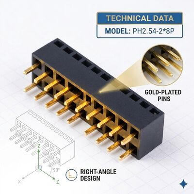 1.27mm Pitch Ενιαία Σειρά SMT Θηλυκή Κεφαλίδα Συνδετήρας Χαμηλού Προφίλ Ταινία Κουτί PCB Υποδοχή